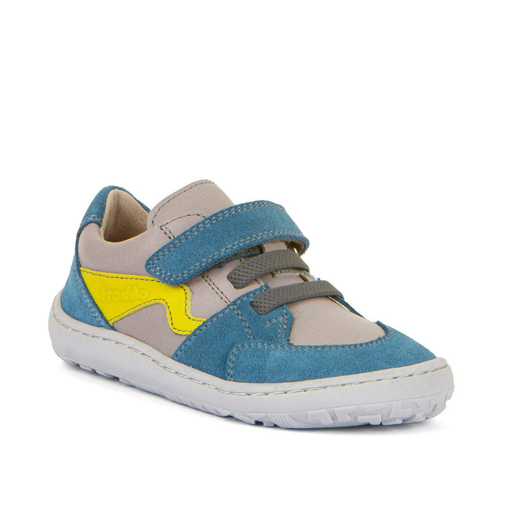 Chlapecké barefoot tenisky SPLASH Gray/Blue Froddo G3130263-1 šedá - 25
