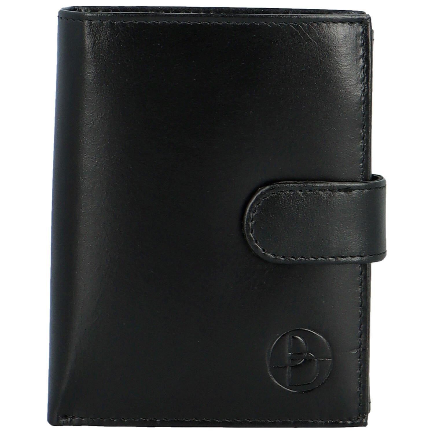 Luxusní pánská kožená peněženka Bellugio Mason, černá