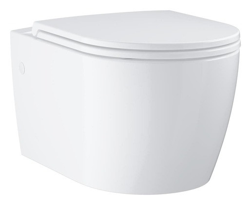 Wc s prkénkem softclose závěsné Grohe Bau Ceramic alpská bílá 103860SH00