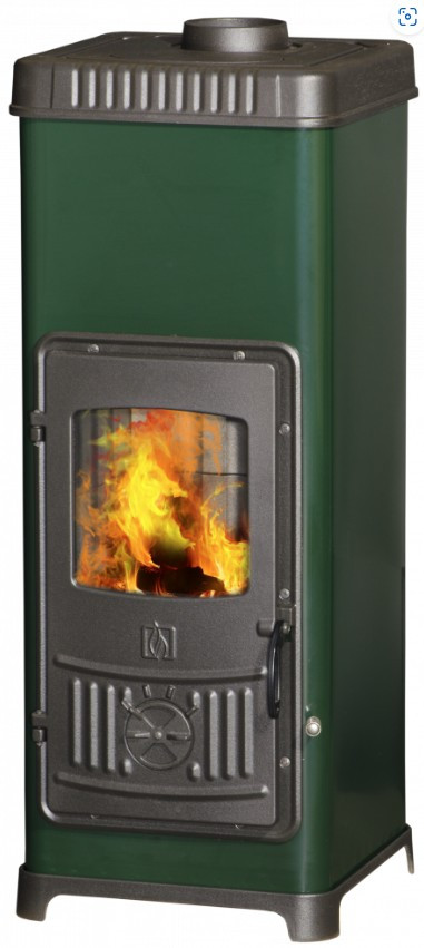 PLAMEN krbová kamna DORA 10 N - zelená