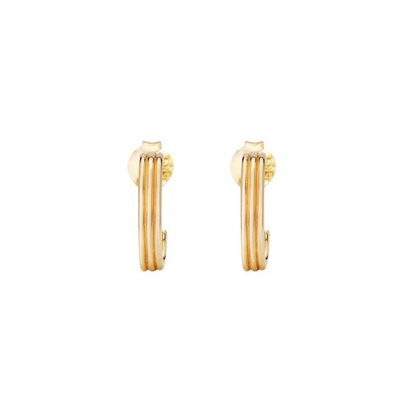 Náušnice bez kamenů 231-185-000230 1.70g