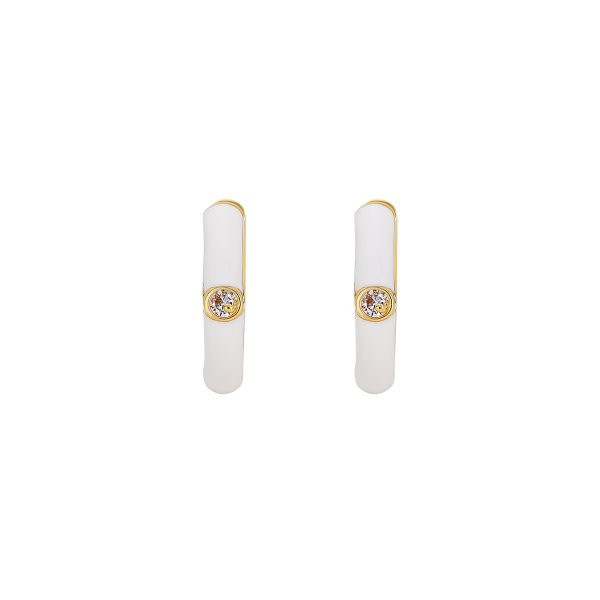 Náušnice se syntetickými kameny 636-637-0BI200-0000