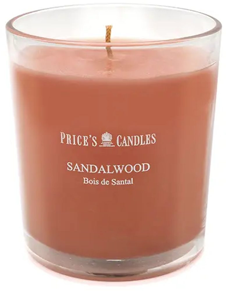 Price’s FRAGRANCE vonná svíčka ve skle Santalové dřevo - hoření 45h