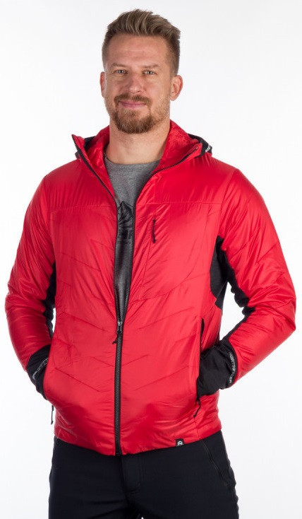 Northfinder DON BU-5135OR-361 red black pánská bunda Velikost: XL 8584153487588