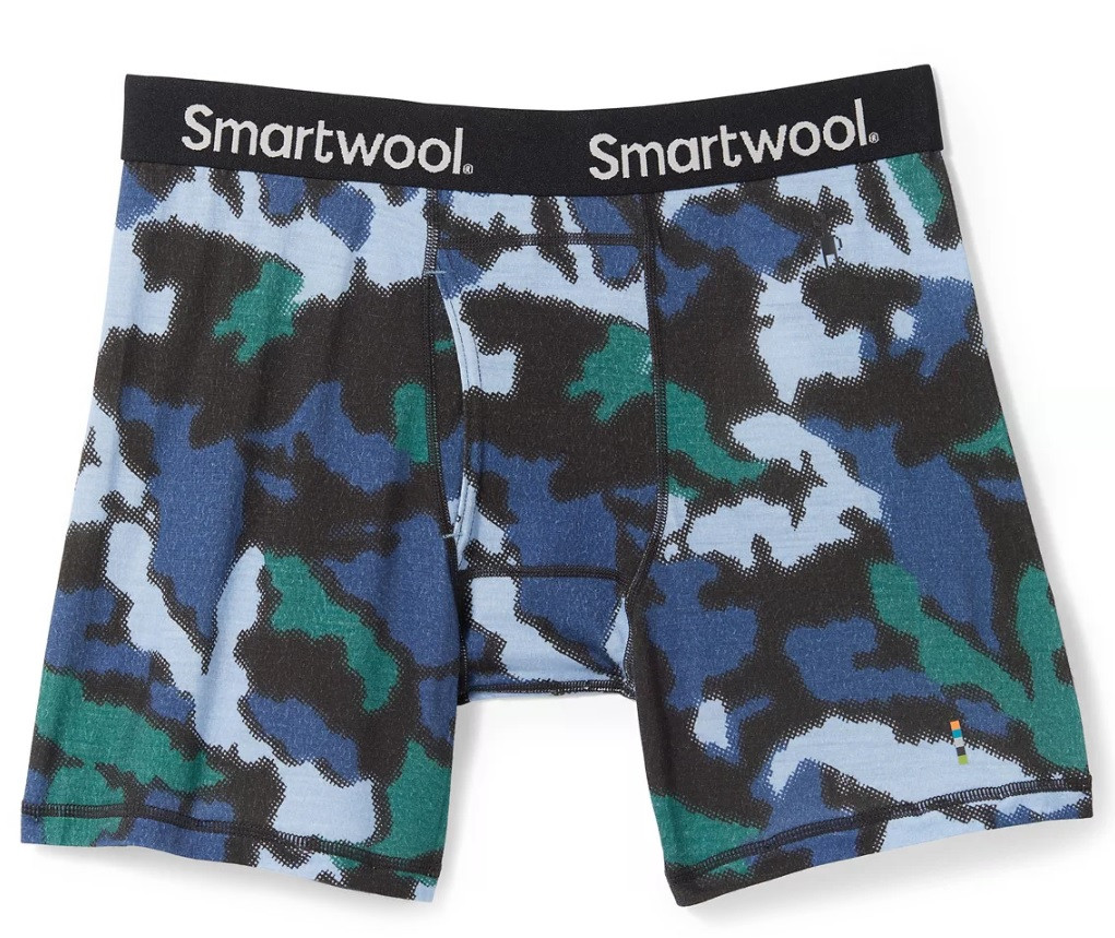 Smartwool M MERINO PRINT BOXER BRIEF BOXED mbbcp Velikost: XL 196246595605