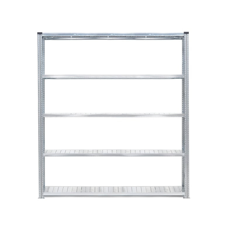 Skladový regál TRANSFORM, 5 polic, 2500x1800x600 mm