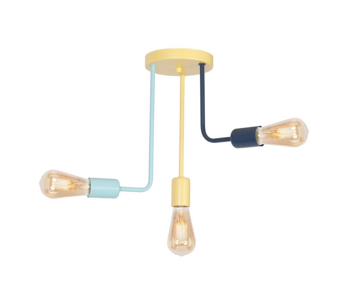 Dětský přisazený lustr CANDELA 3xE27/60W/230V