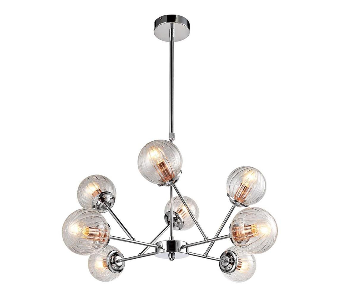 Lustr na tyči BEST 8xE14/40W/230V