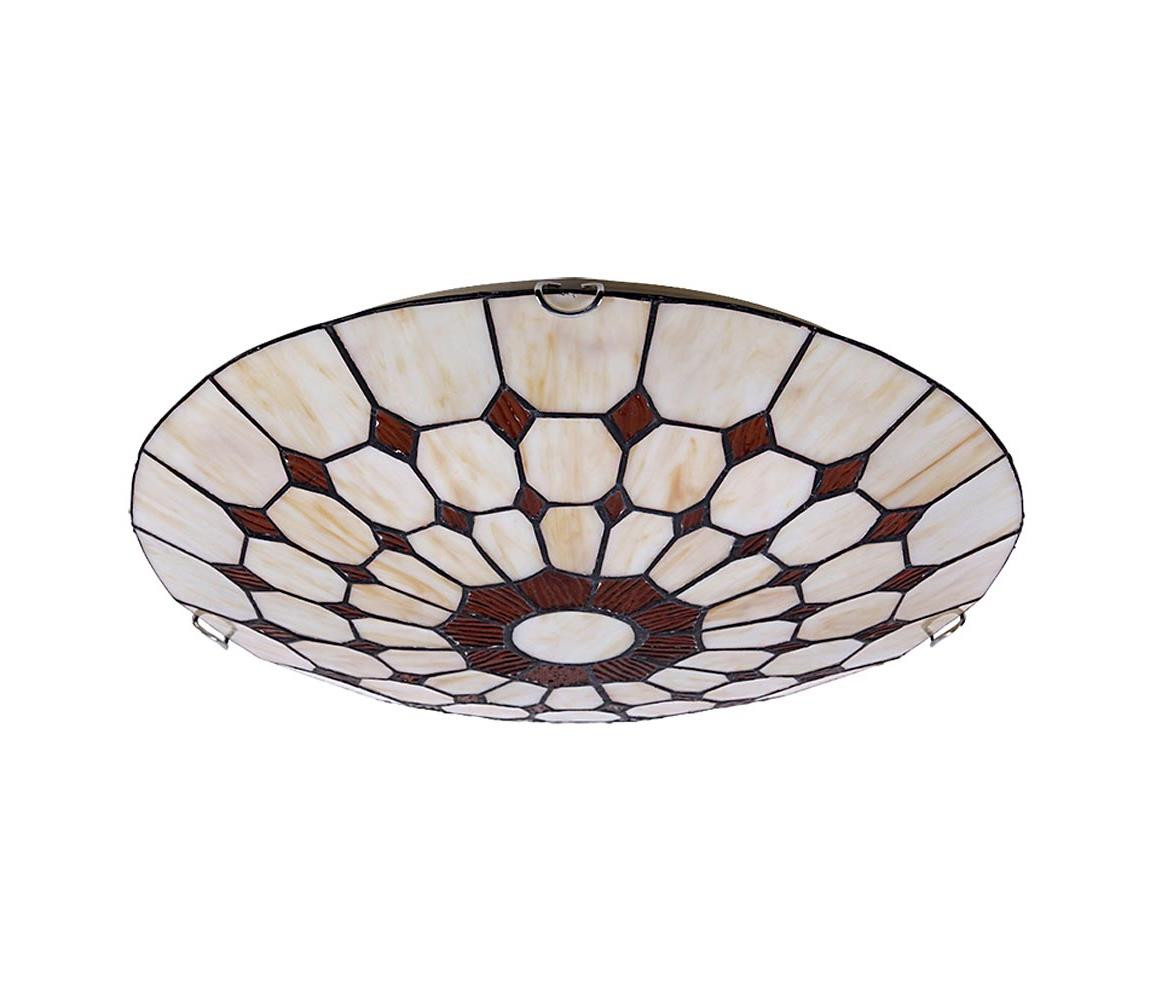 Rabalux Rabalux 8091 - Tiffany vitrážové stropní svítidlo MARVEL 2xE27/60W/230V