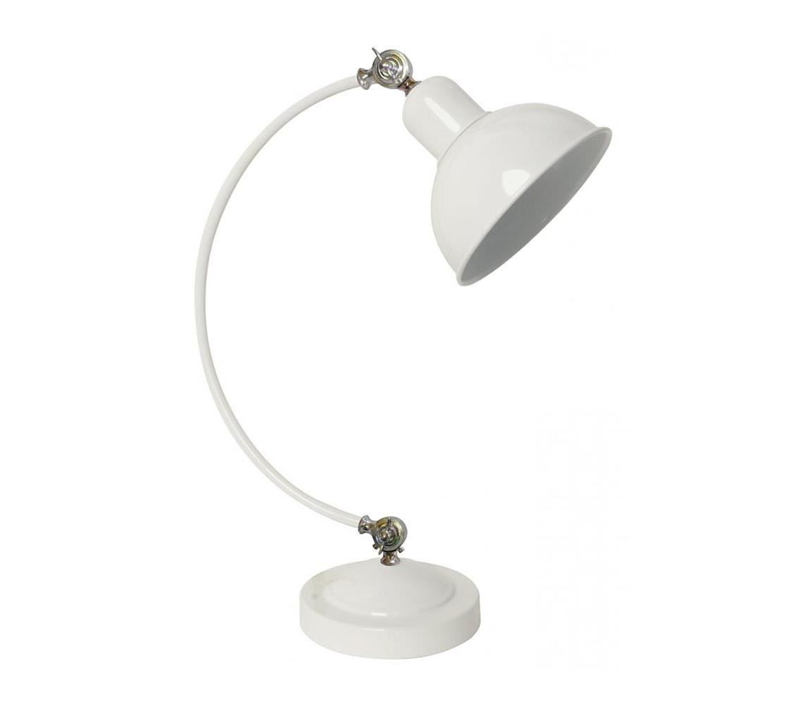 Stolní lampa OLD 1xE27/40W/230V bílá