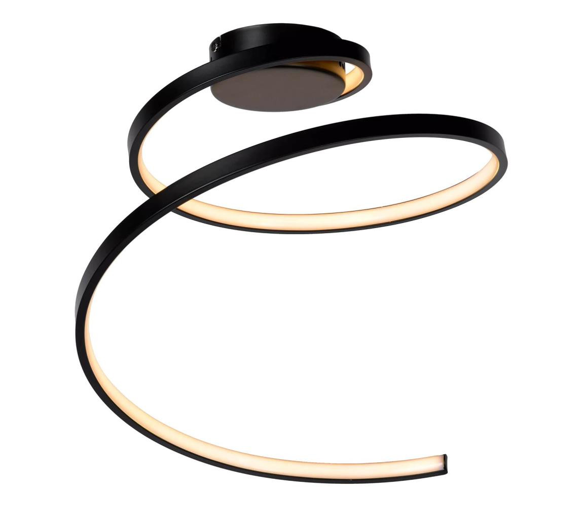 Lucide Lucide 46199/25/30 - LED Stmívatelný přisazený lustr MAXENCE LED/24W/230V černá