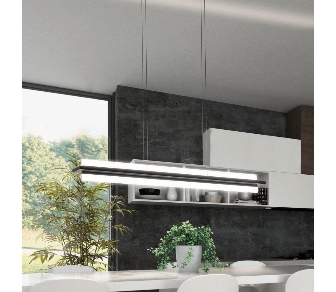 Eglo Eglo 98495 - LED Stmívatelný lustr na lanku SPADAFORA LED/15W/230V