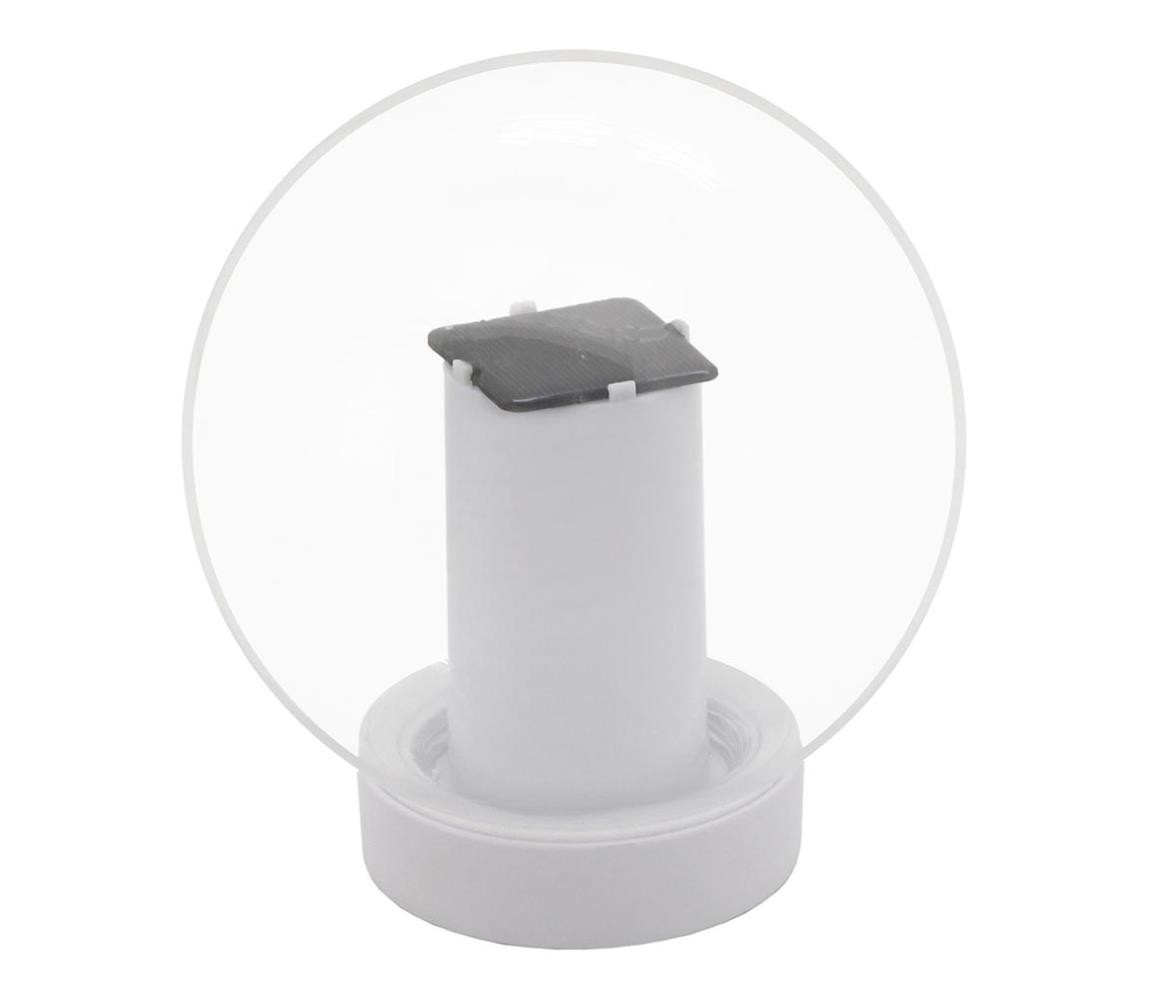 LED Solární voděodolná lampa LED/900mAh IP68 bílá
