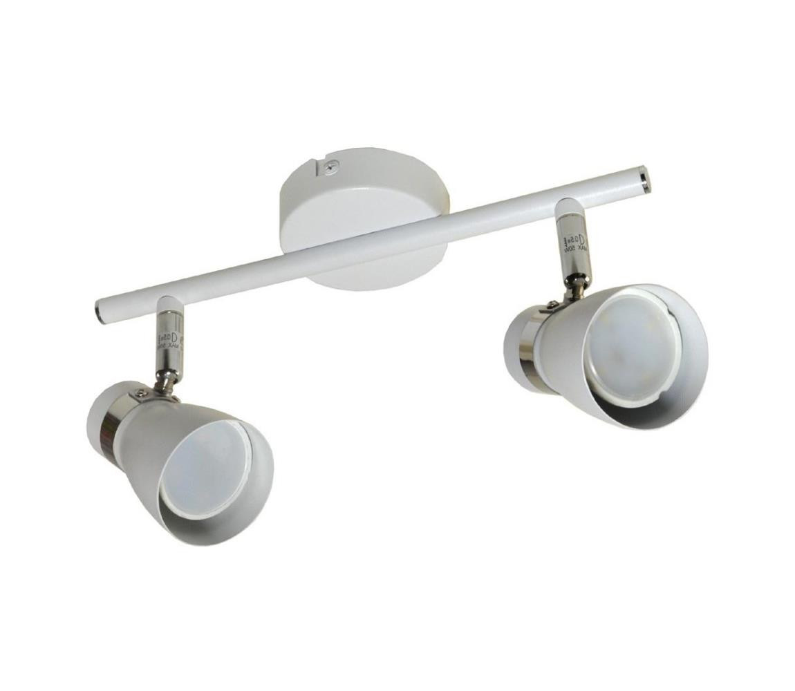 Bodové svítidlo DEZ 2xGU10/30W/230V bílá