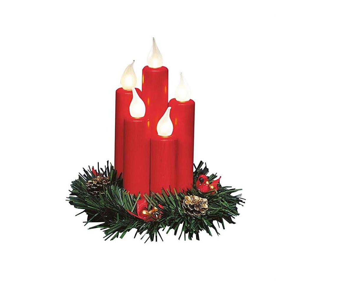 Markslöjd Markslöjd 704017 - Vánoční svícen HANNA 5xE10/0,06W/230V