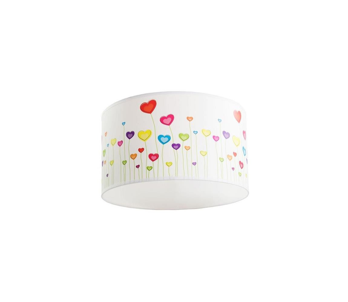 Dětské stropní svítidlo HEARTS 1xE27/60W/230V