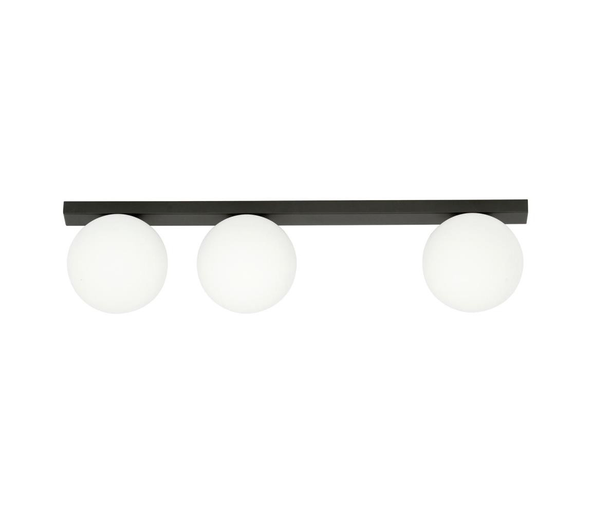 EMIBIG Stropní svítidlo FIT 3xE14/10W/230V černá/bílá