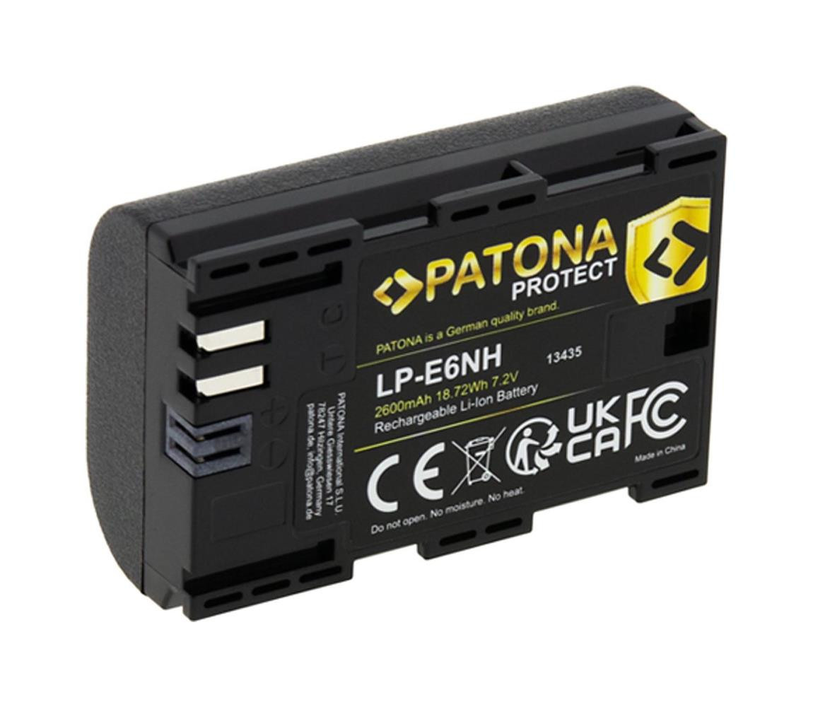 PATONA PATONA - Aku Canon LP-E6NH 2600mAh Li-Ion Protect EOS R5/R6