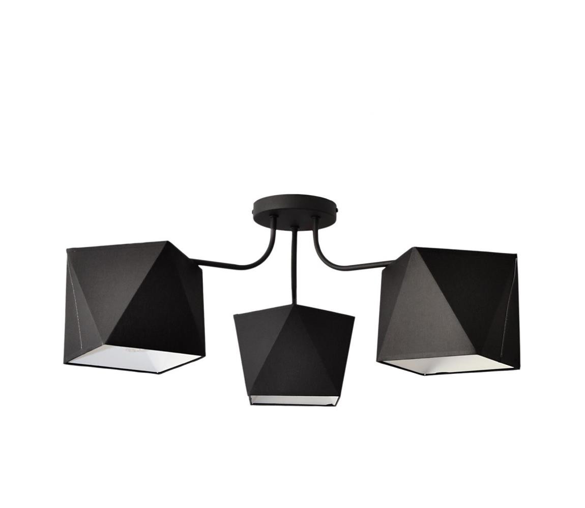 Lustr ADAMANT 3xE27/15W/230V černá