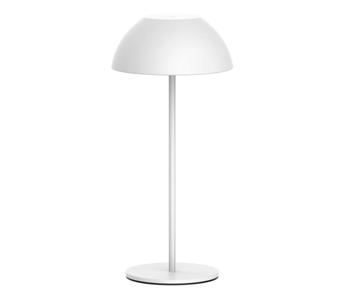 LED Stmívatelná stolní lampa TANZANIA LED/1,8W/5V USB 1800 mAh IP44 bílá