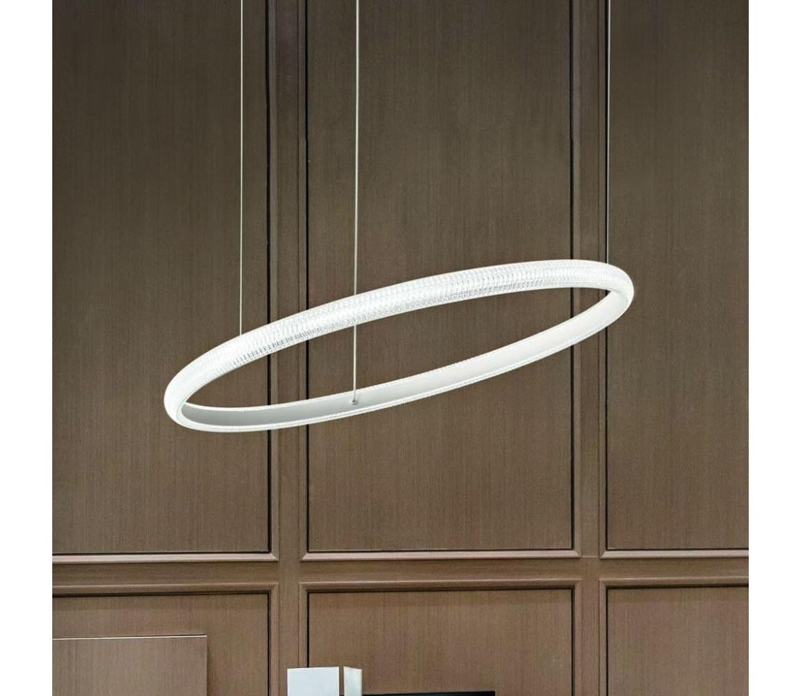 Ideal Lux Ideal Lux - LED Lustr na lanku MIRACLE LED/25W/230V pr. 40 cm CRI 90 matný chrom