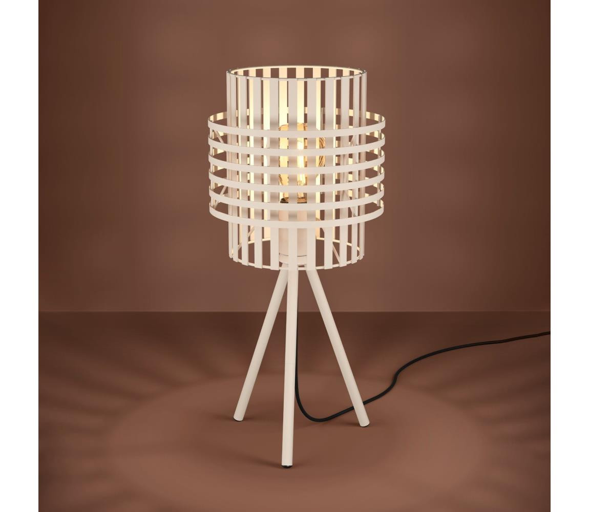 Eglo Eglo 390148 - Stojací lampa OLTAMAR 1xE27/40W/230V krémová