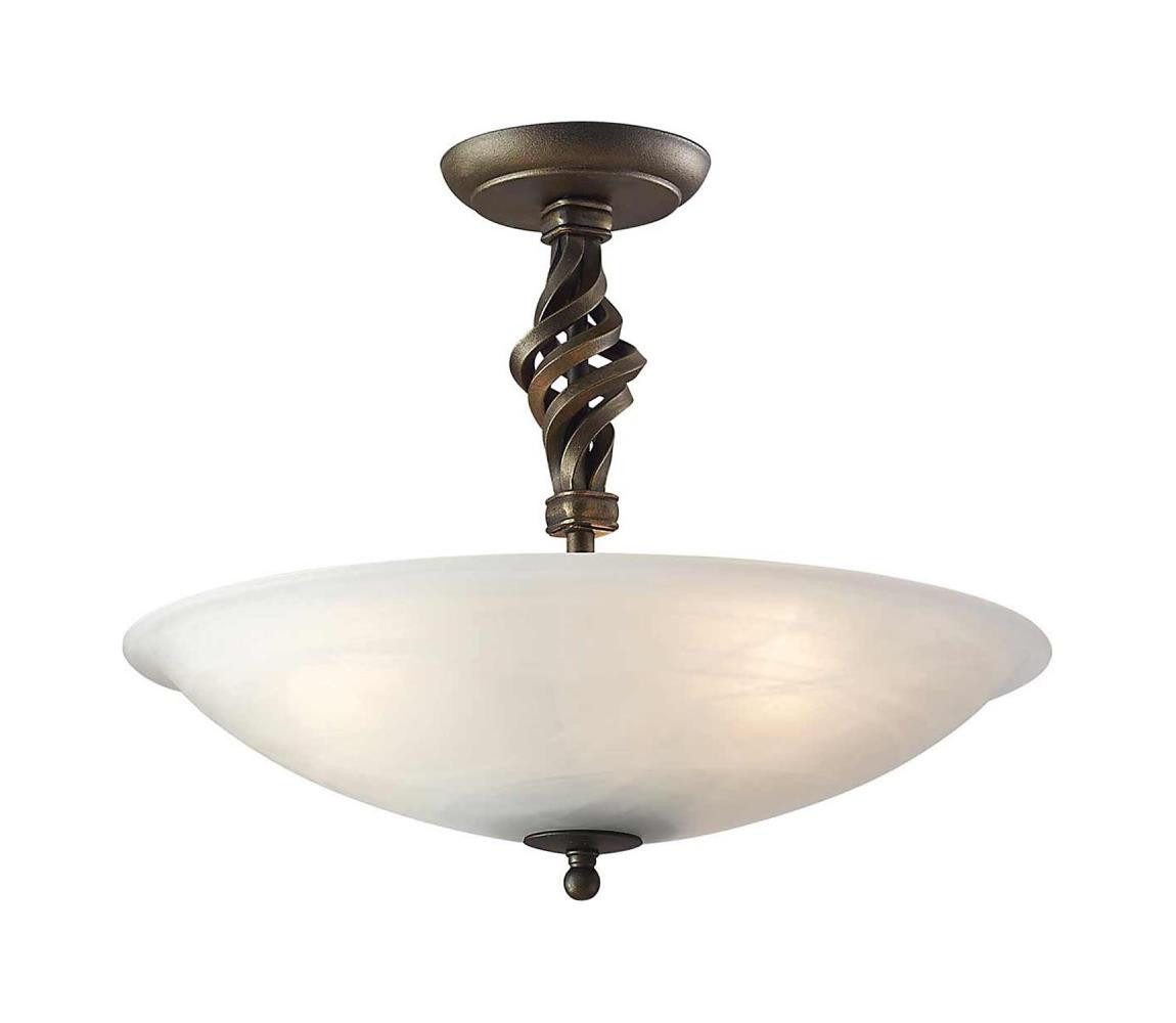 Elstead Elstead PB-SF-A-BLK-GOLD - Přisazený lustr PEMBROKE 3xE14/60W/230V