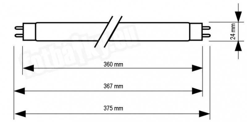 Garlando Zářivka 14 - 18 W pro Garlando, úsporná