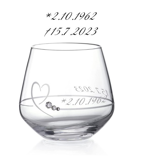 Dekorant Svícen na čajovou svíčku na dušičky DATUM