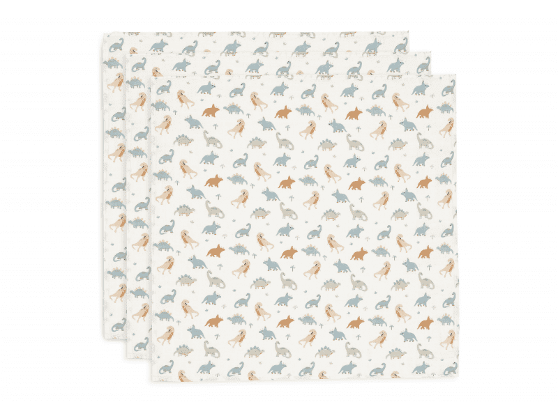 Jollein Pleny 3 ks 70x70 cm Roarsome