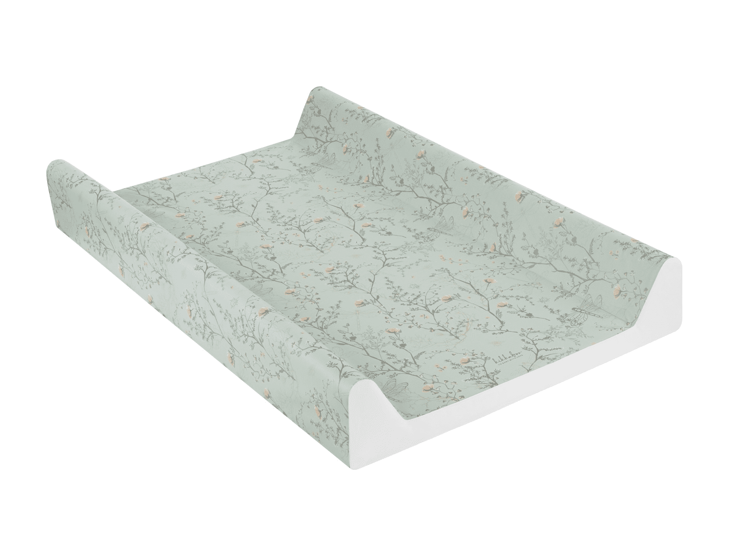 KIKKABOO Přebalovací podložka 50x70 cm Secret Garden Green