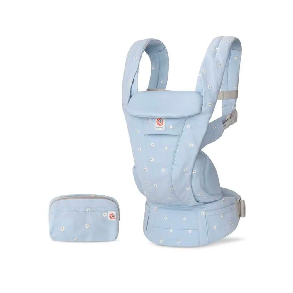 Ergobaby OMNI DELUXE Coton - Serene Blue Flowers