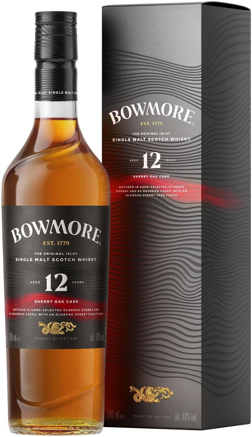 Bowmore 12 yo Sherry Oak Cask 40% 0,7l