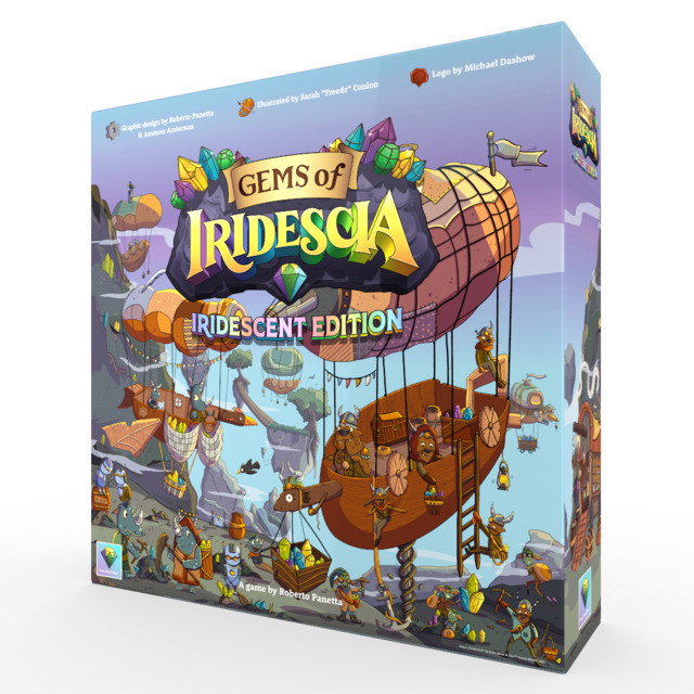 Rock, Stone & Dice Games Gems of Iridescia - Iridescent Edition (Deluxe) - EN