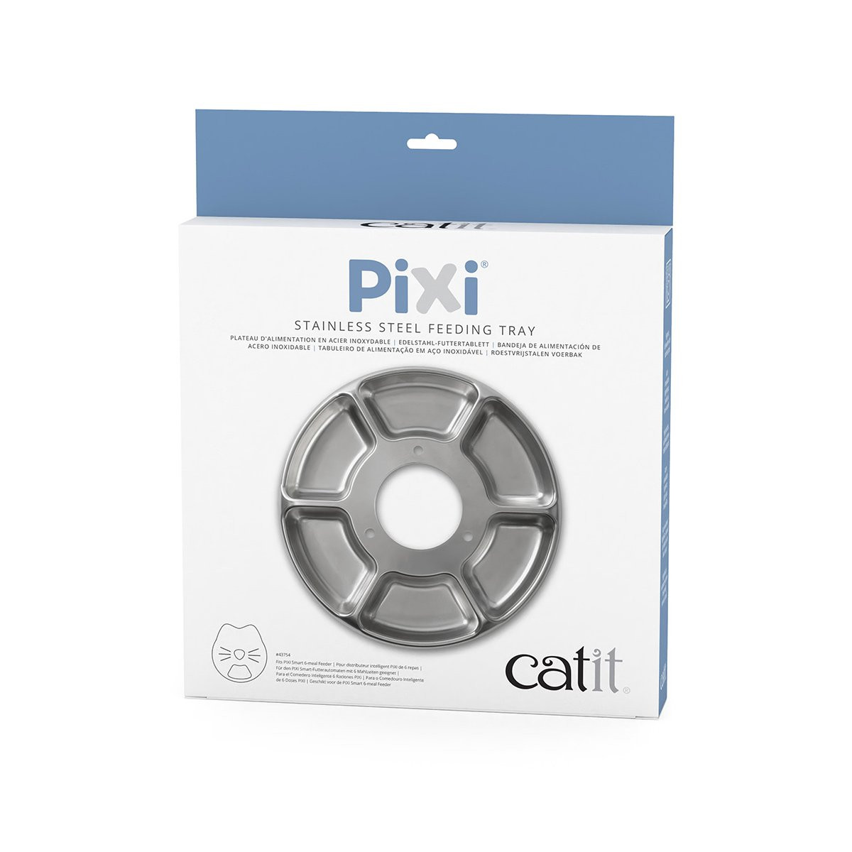 Catit Pixi nerezová miska pro 6-Meal Feeder