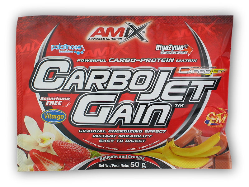 Amix CarboJet Gain 50g akce Varianta: chocolate