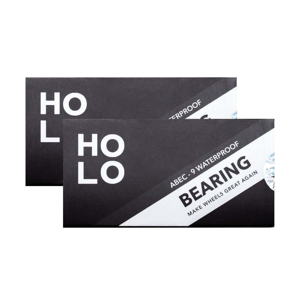 HOLO - ABEC-9 - Voděodolná ložiska - sada pro brusle (16 ks)
