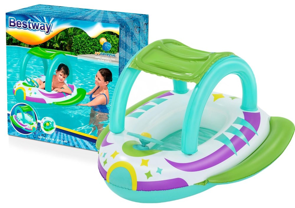 Bestway Dětský nafukovací člun Bestway 107x112cm