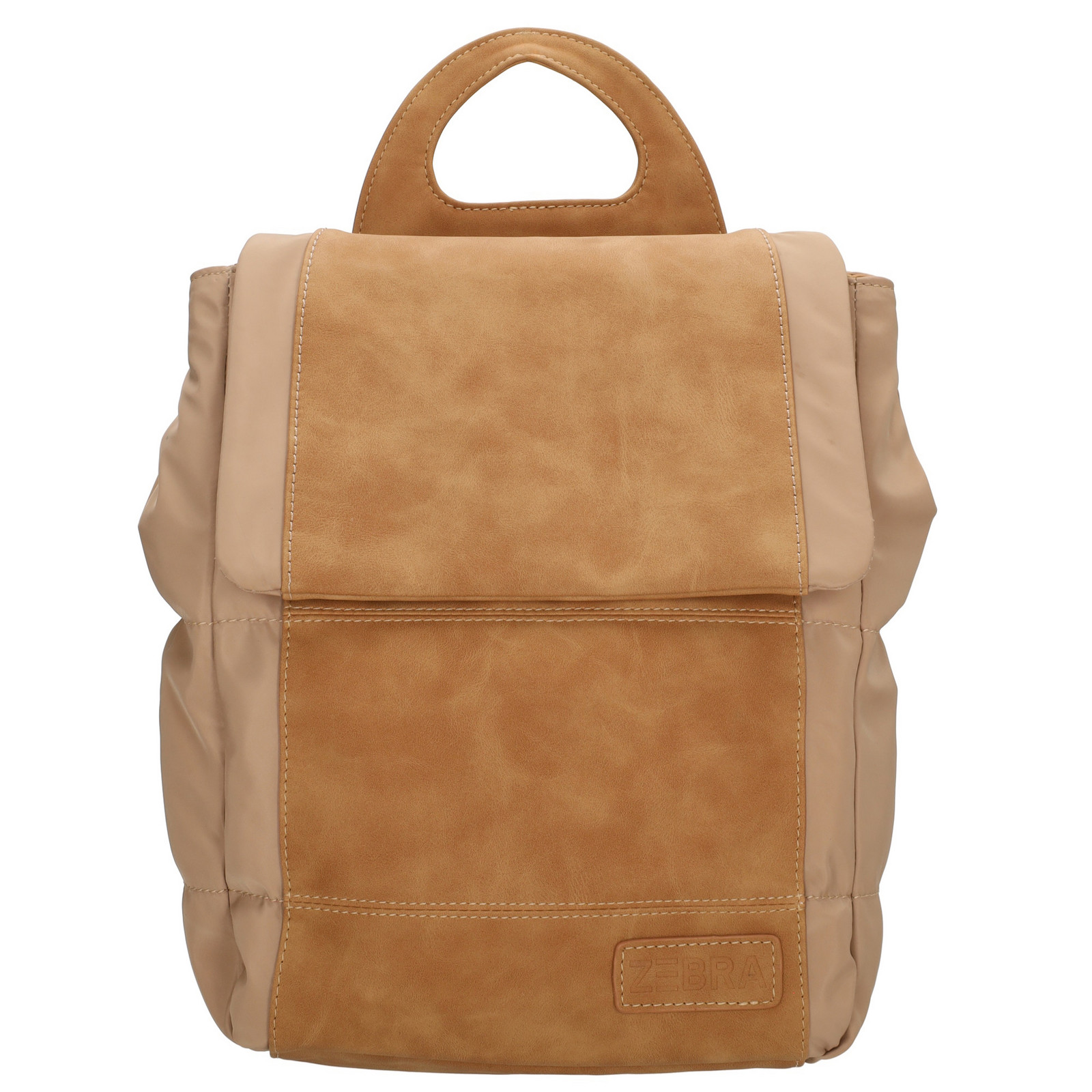 Stylový batoh - Selene - Zebra Trends - 8 L - camel