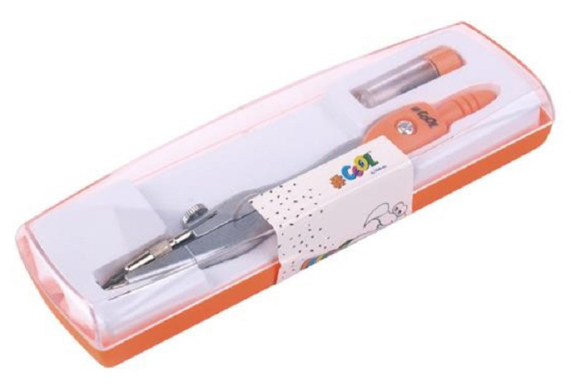 Victoria Victoria, Cool by Victoria, kružítko s náhradními tuhami, mix barev, 2 ks Barva: Oranžová