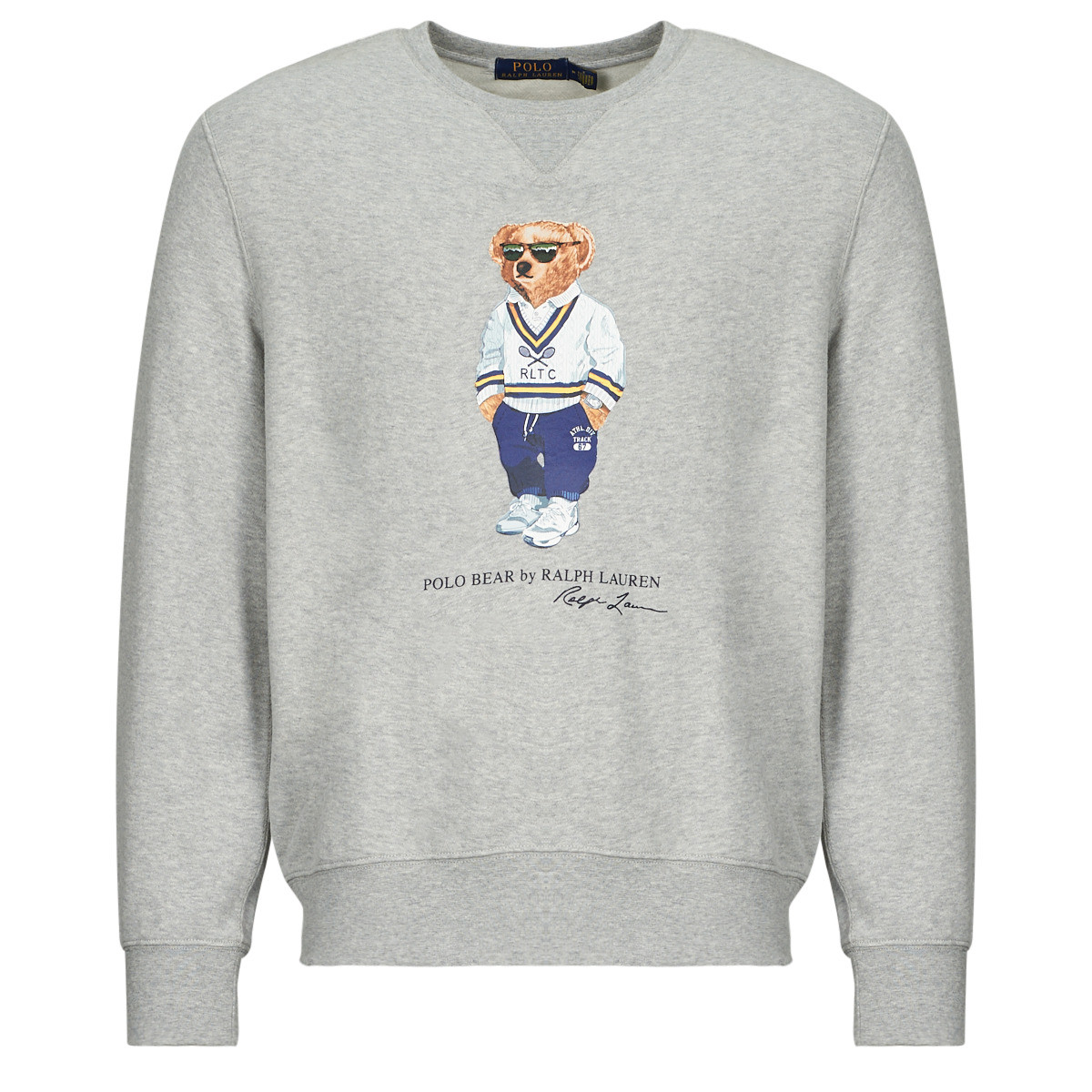 Polo Ralph Lauren  SWEATSHIRT COL ROND POLO BEAR  Šedá