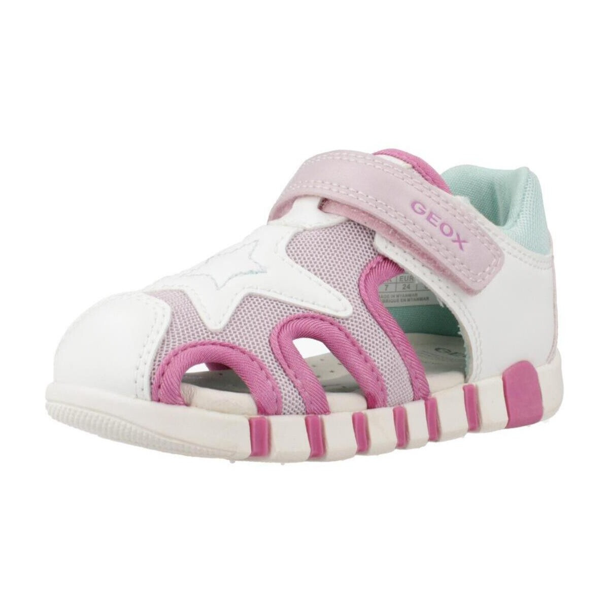 Geox  B SANDAL IUPIDOO GIR  Bílá