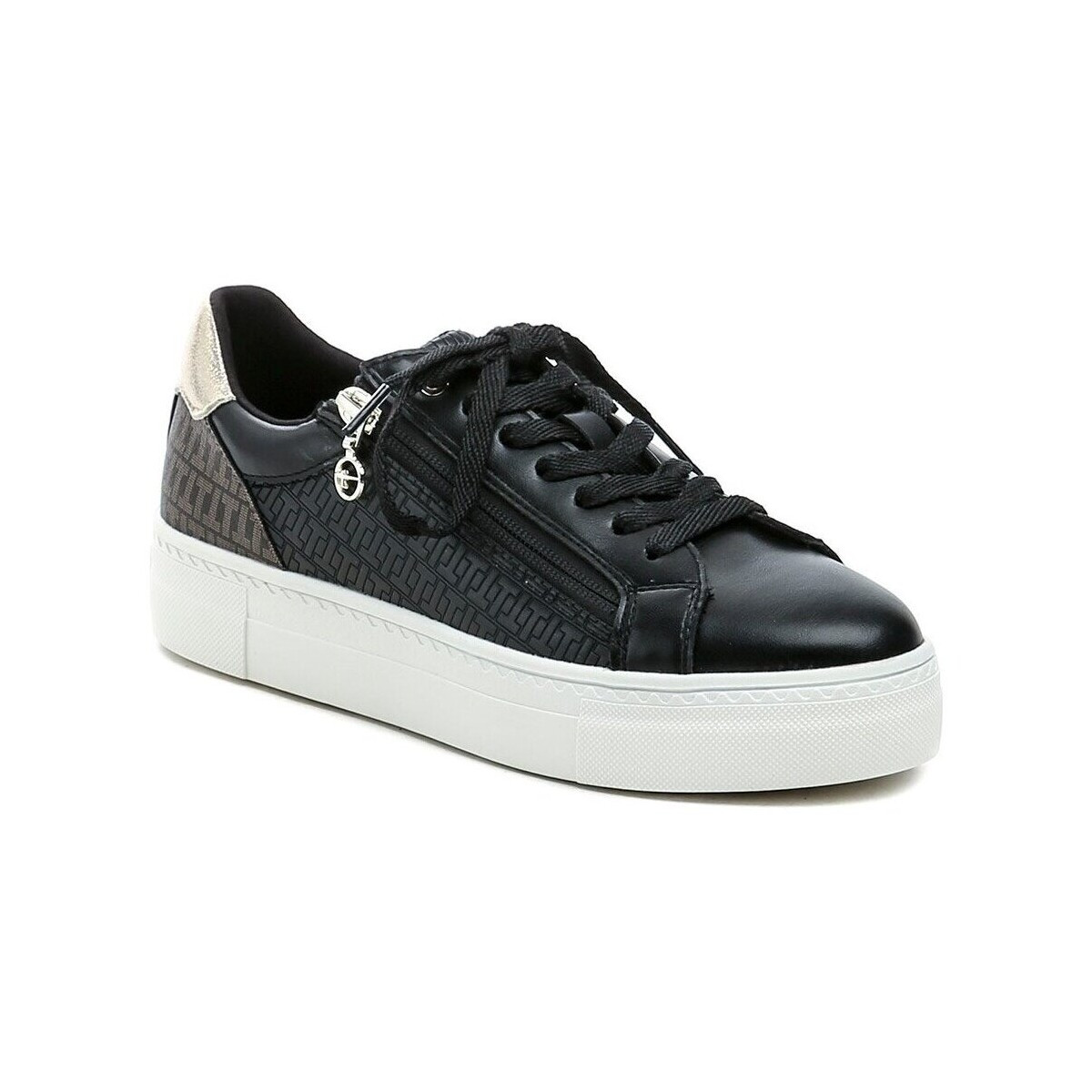 Tamaris  1-23313-41 černé dámské polobotky  Černá