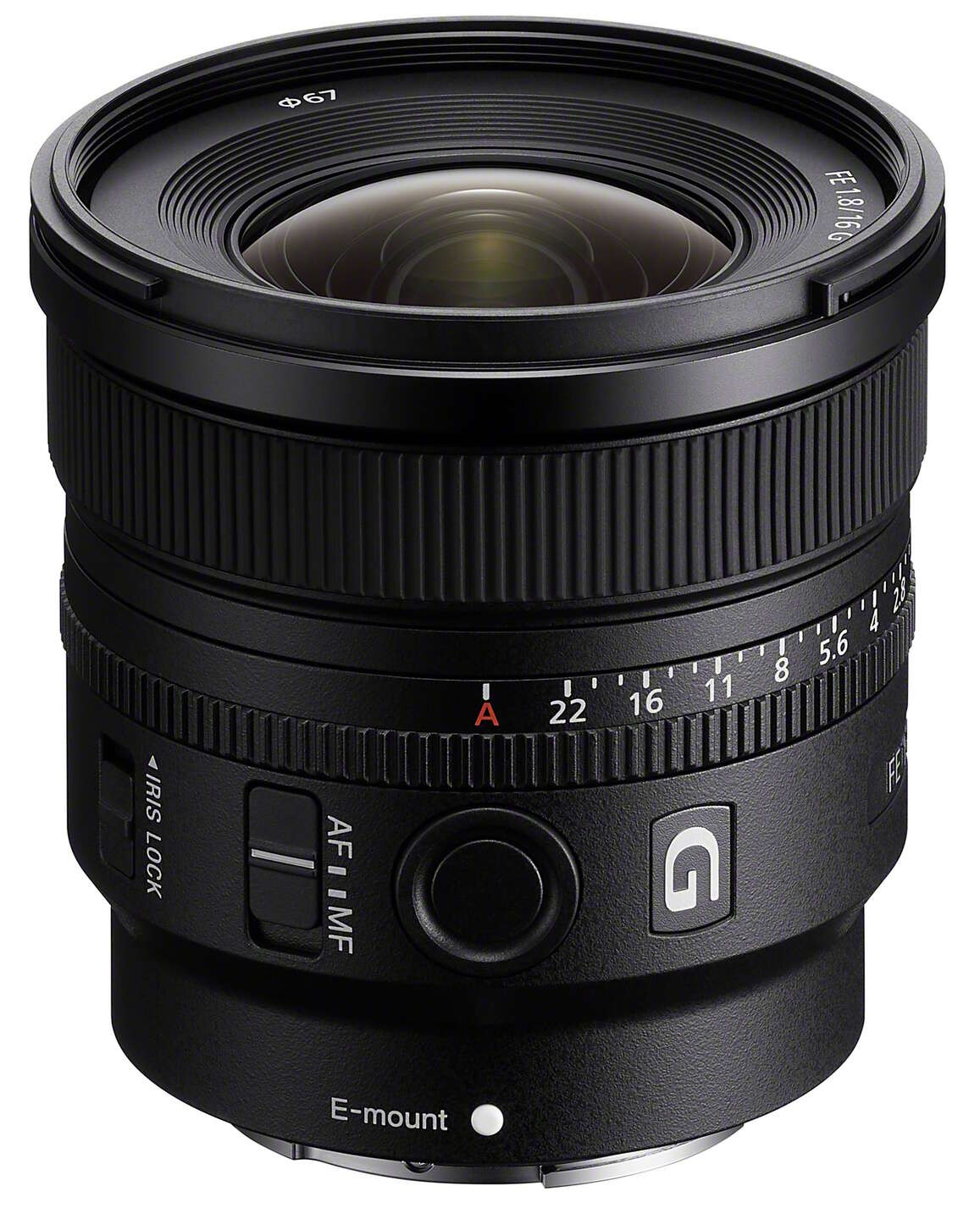 Sony FE 16 mm f/1,8 G