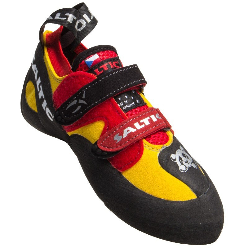 Saltic Dětské lezecké boty Saltic Panda Žlutá