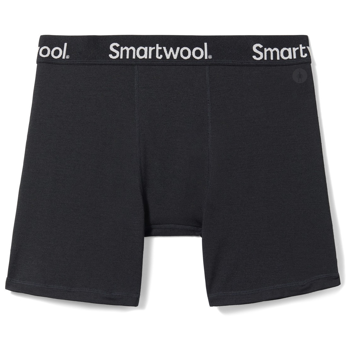 Pánské boxerky Smartwool M Boxer Brief Boxed Velikost: L / Barva: černá