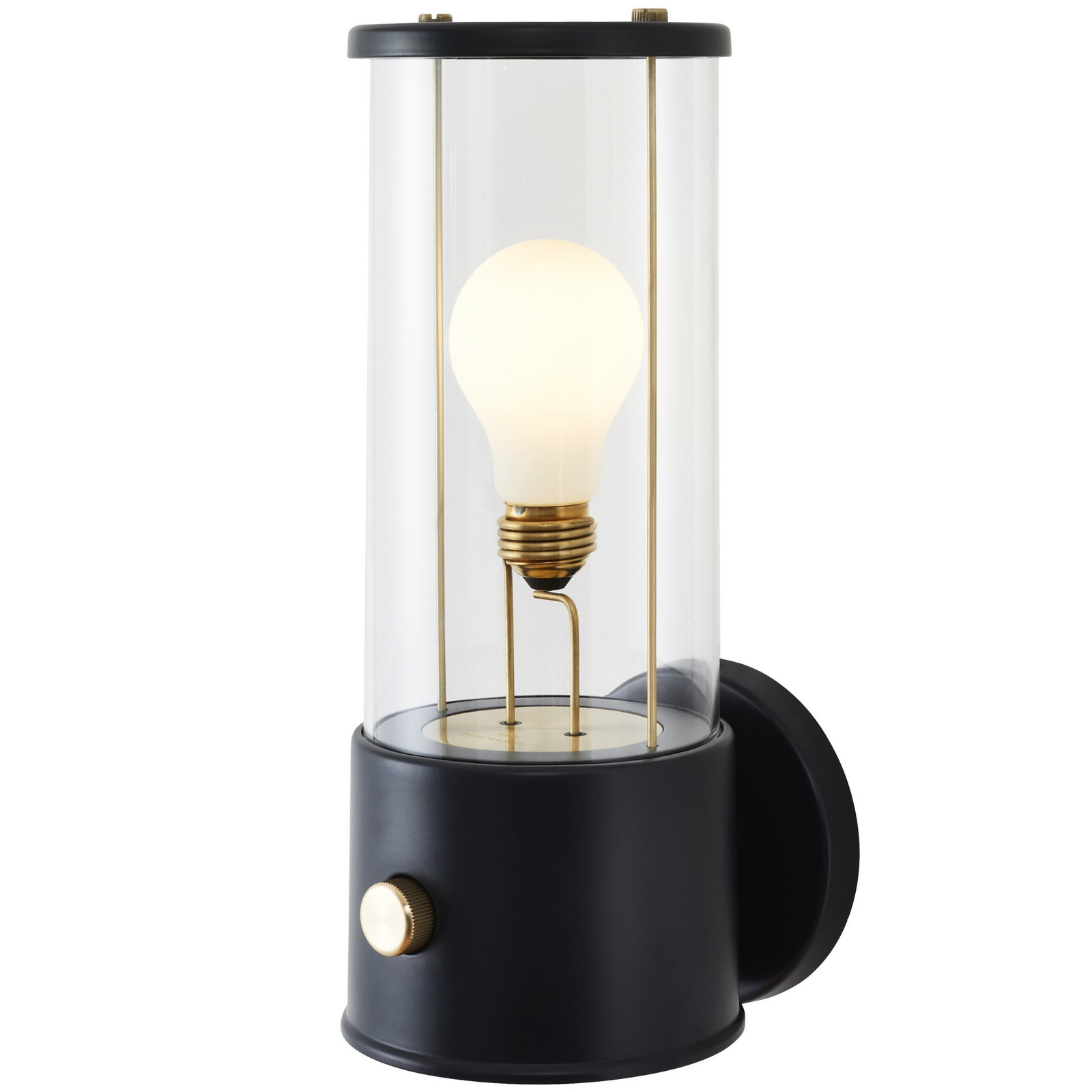 Nástěnná lampa THE MUSE 32 cm, černá, hliník, Tala