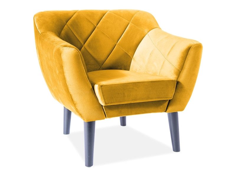 Křeslo KARO 1 VELVET Signal