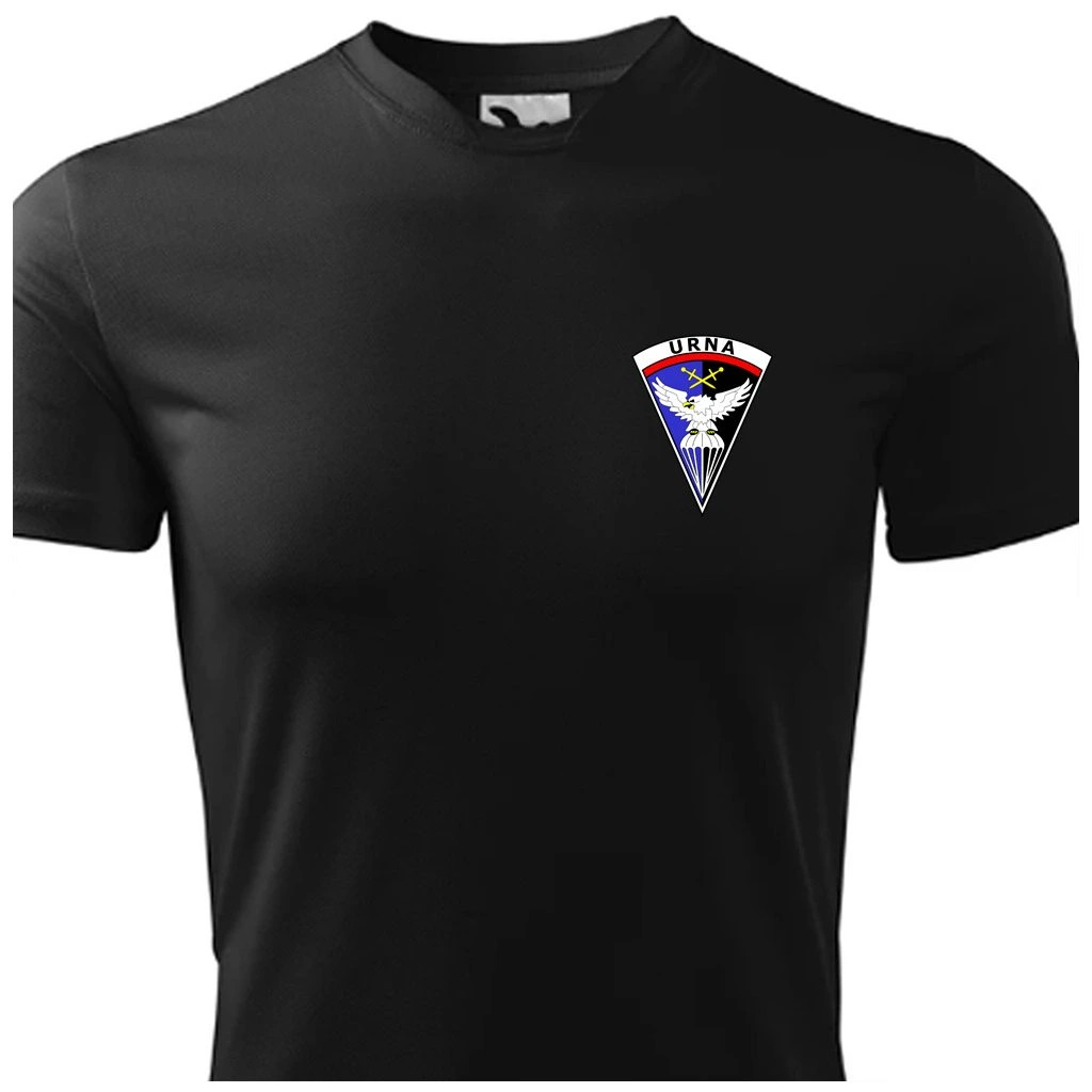 Triko funkční Striker znak URNA (Policie ČR) - černé, M