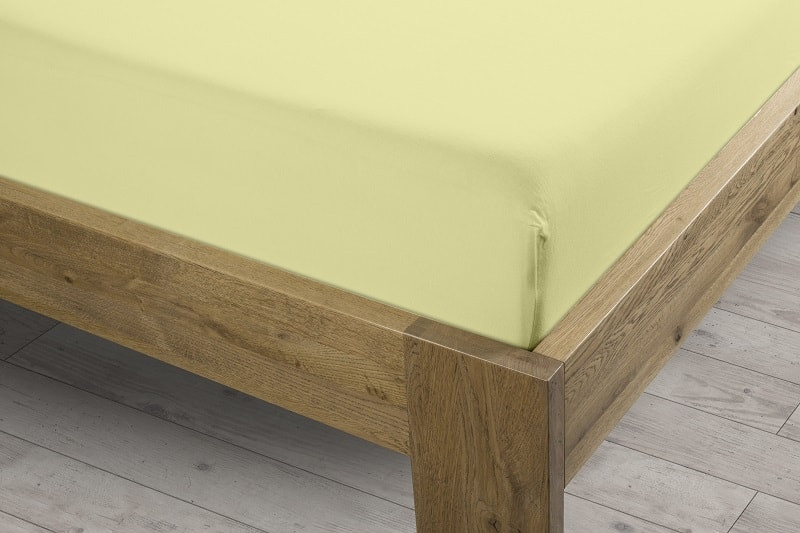 Sintex Prostěradlo Sintex LUX s Lycrou světle žluté v.30cm - 100x220 cm